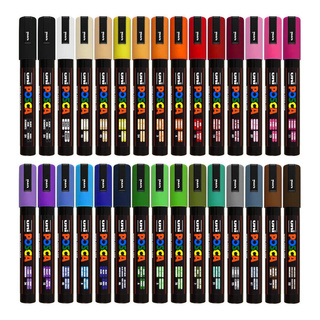 149475 Маркер POSCA PC-5M, сиреневый 1,8-2,5мм, пулевидный наконечник (номер цвета 34)
