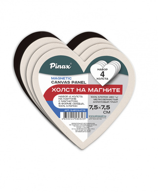 Холст на картоне на магните, 